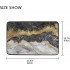 Bath Mat Rugs for Bathroom Non Slip Door Mats Washable Toilet Gold Black Marble Absorbent Memory Foam Indoor 23x15 Inch Small Bath Mat Rugs for Bathroom Non Slip Door Mats Washable Toilet Gold Black Marble Absorbent Memory Foam Indoor 23x15 Inch Small